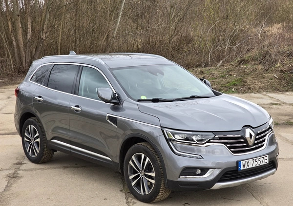 Renault Koleos cena 86900 przebieg: 86500, rok produkcji 2018 z Warszawa małe 781